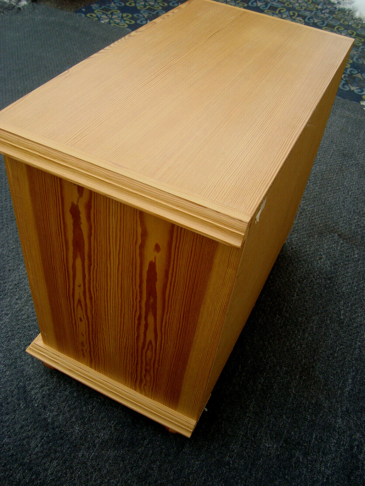 61638  Pine Nightstand End Table Stand