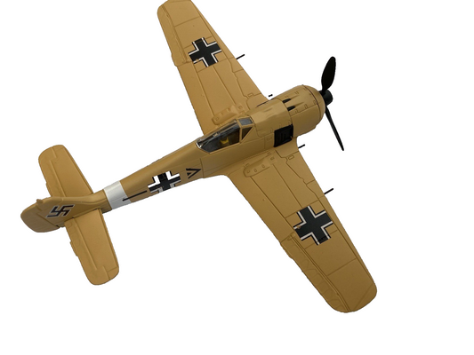 ES 22: CORGI DIECAST  Military Plane AA34304 WWII Luftwaffe over the Desert 1:72