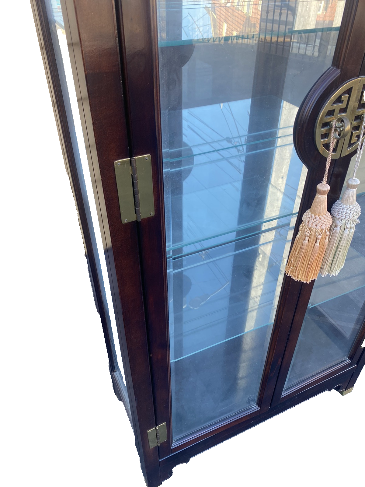 66385 American Furniture Oriental  Curio China Cabinet