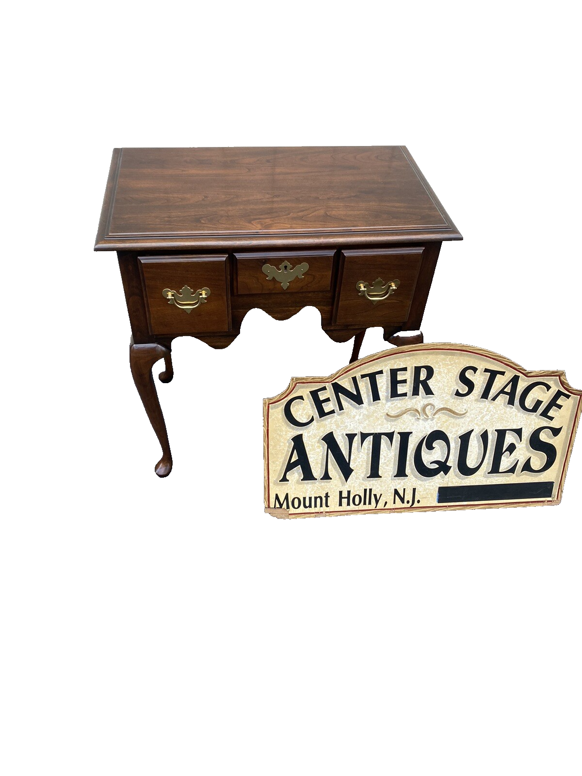 65872 Harden Cherry  Low Boy Dresser Chest