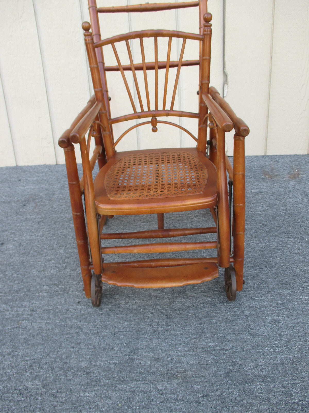 59162 ANTIQUE COLLAPSIBLE Child HIGH CHAIR STROLLER