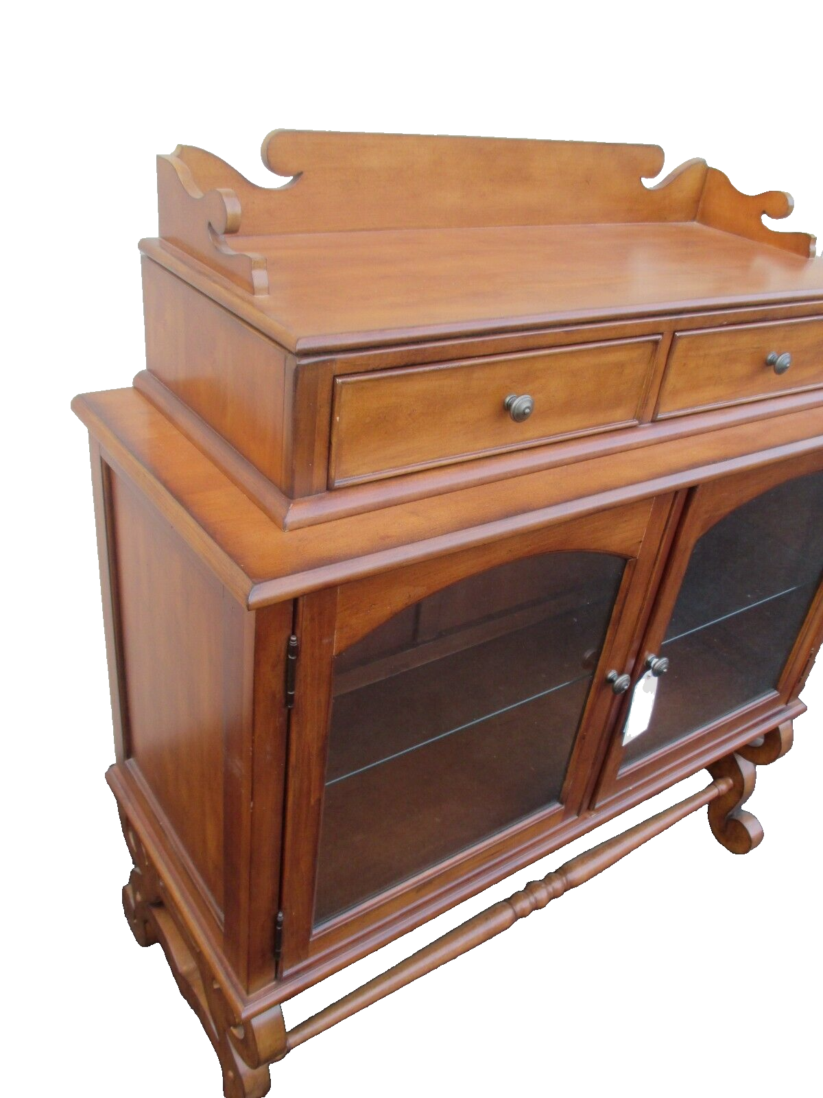 62851 Lane Furniture Server Sideboard Server Curio Display  Cabinet