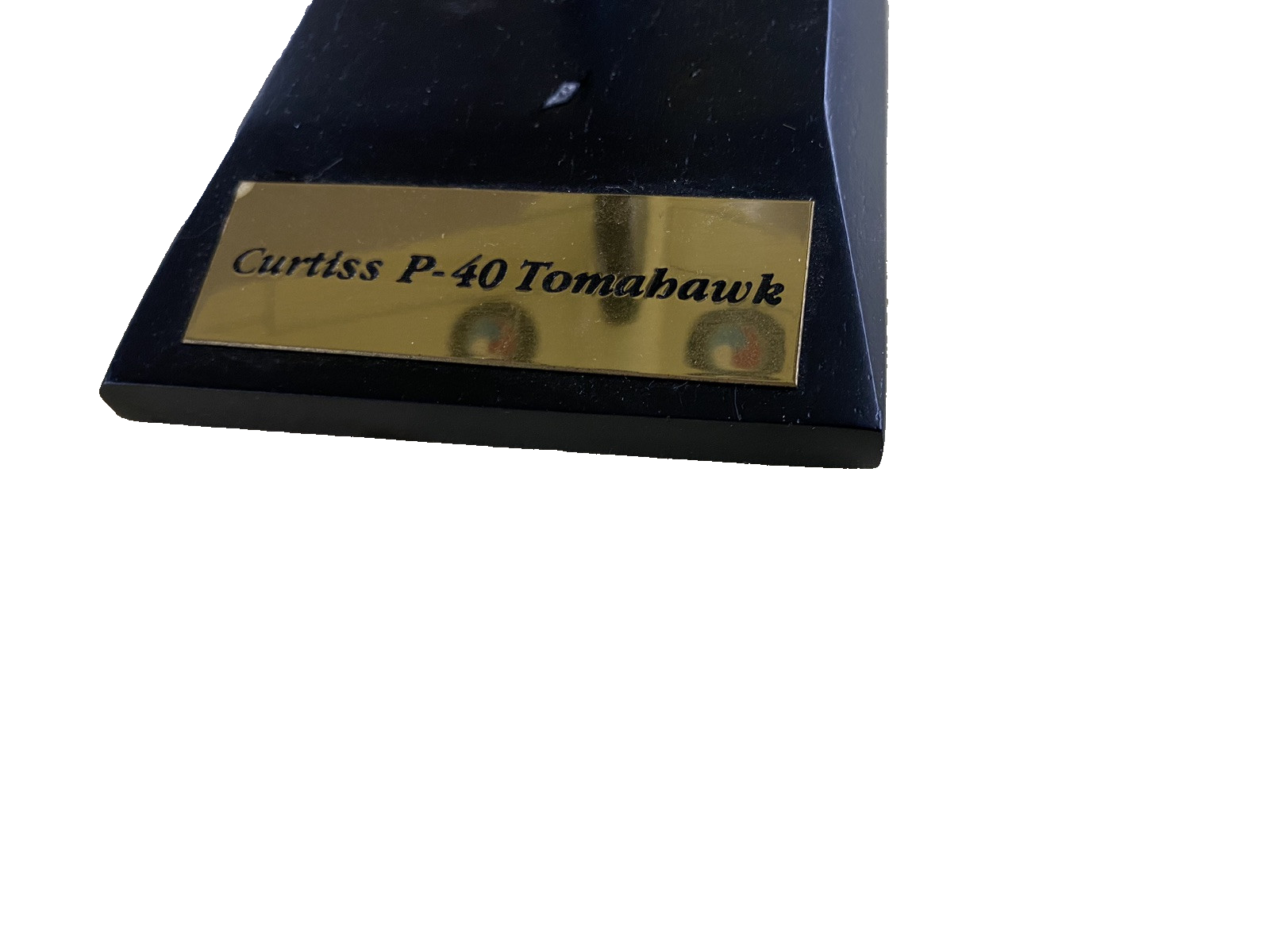 ES 218 DANBURY MINT Curtis P - 40  Tomahawk  Plane Airplane  WING  14" W