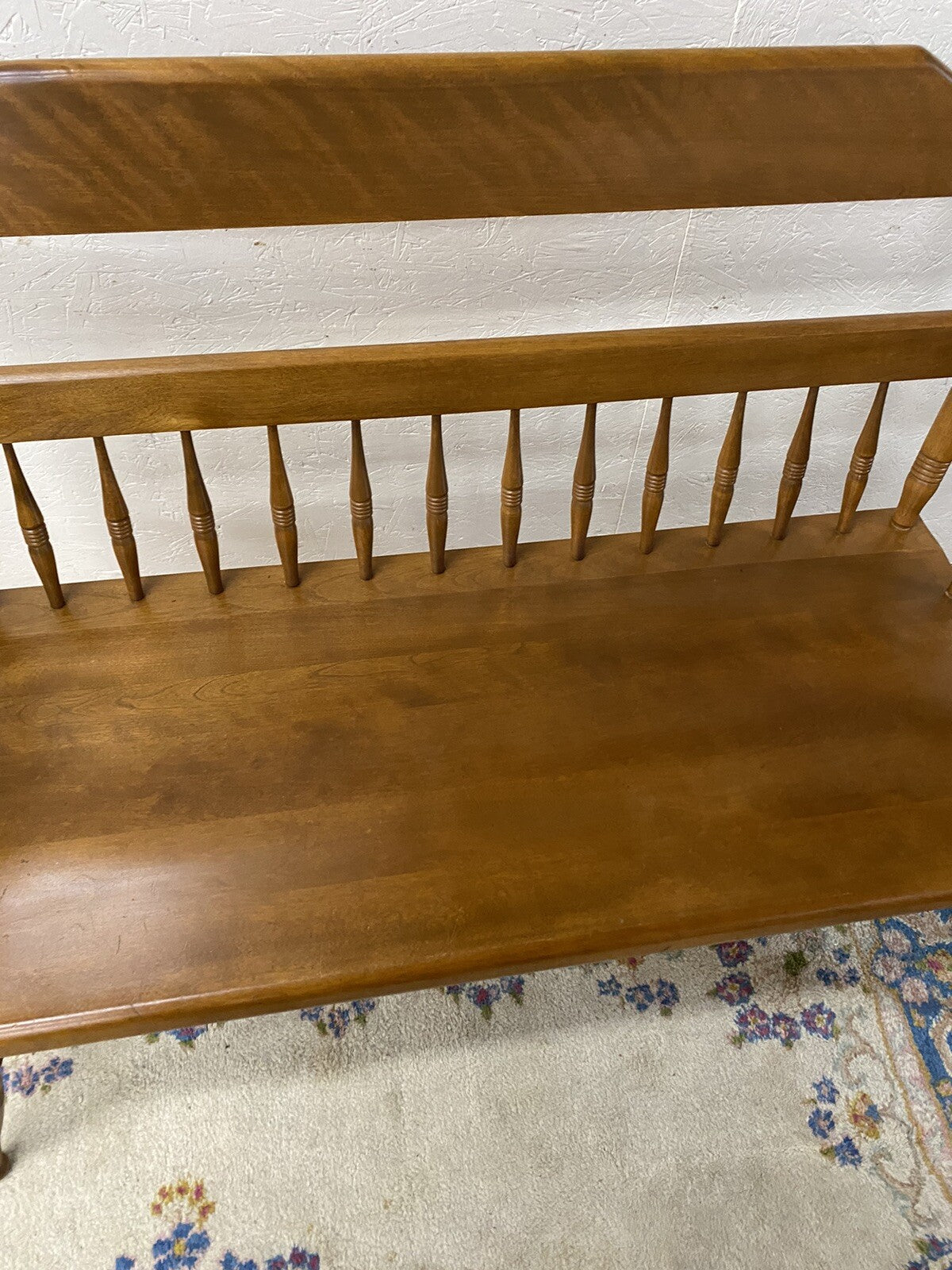 65774 Ethan Allen Maple Settee Loveseat Sofa