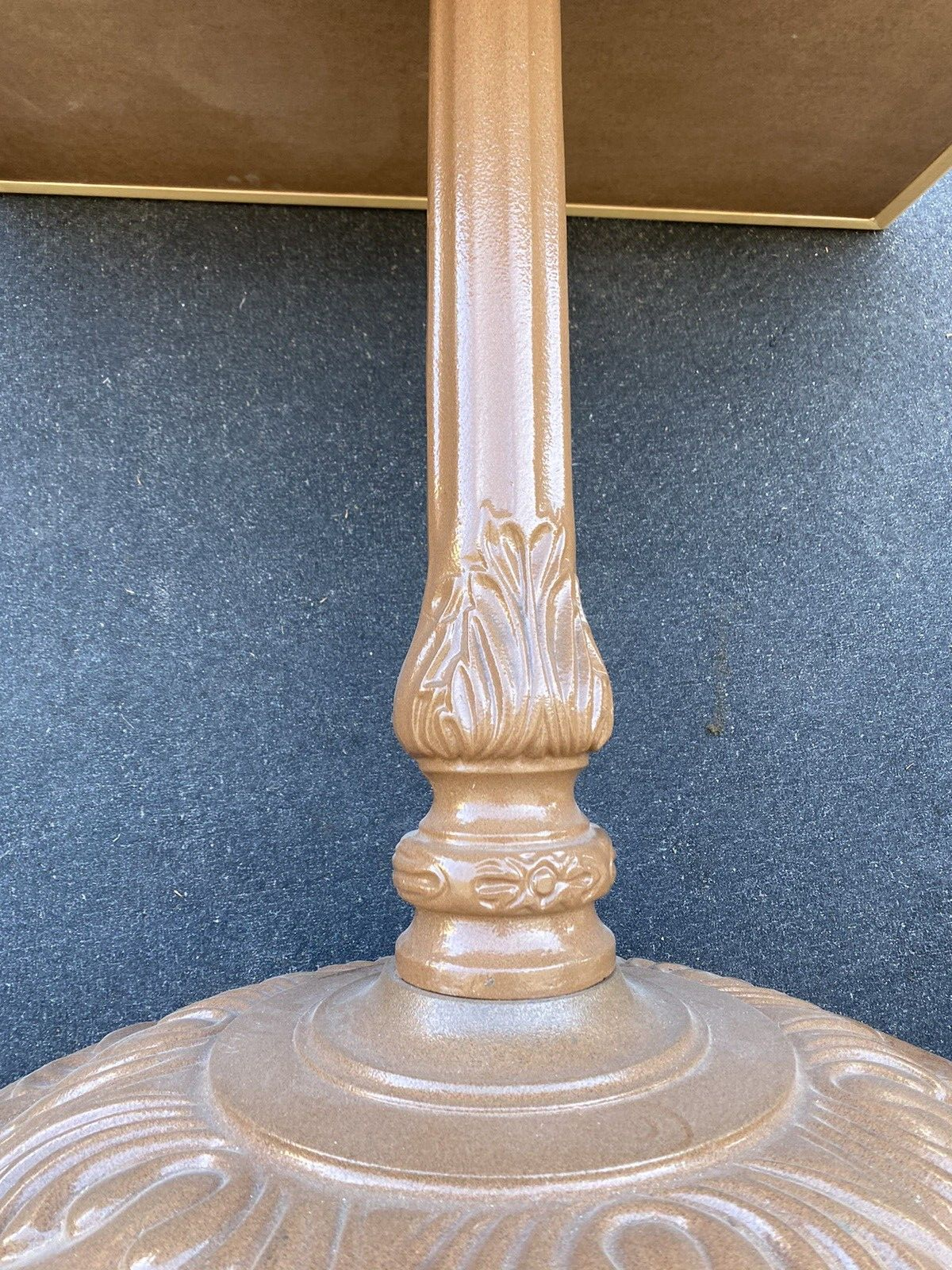 65315   Modern Cast Iron Dining Table Ice Cream Parlor Table