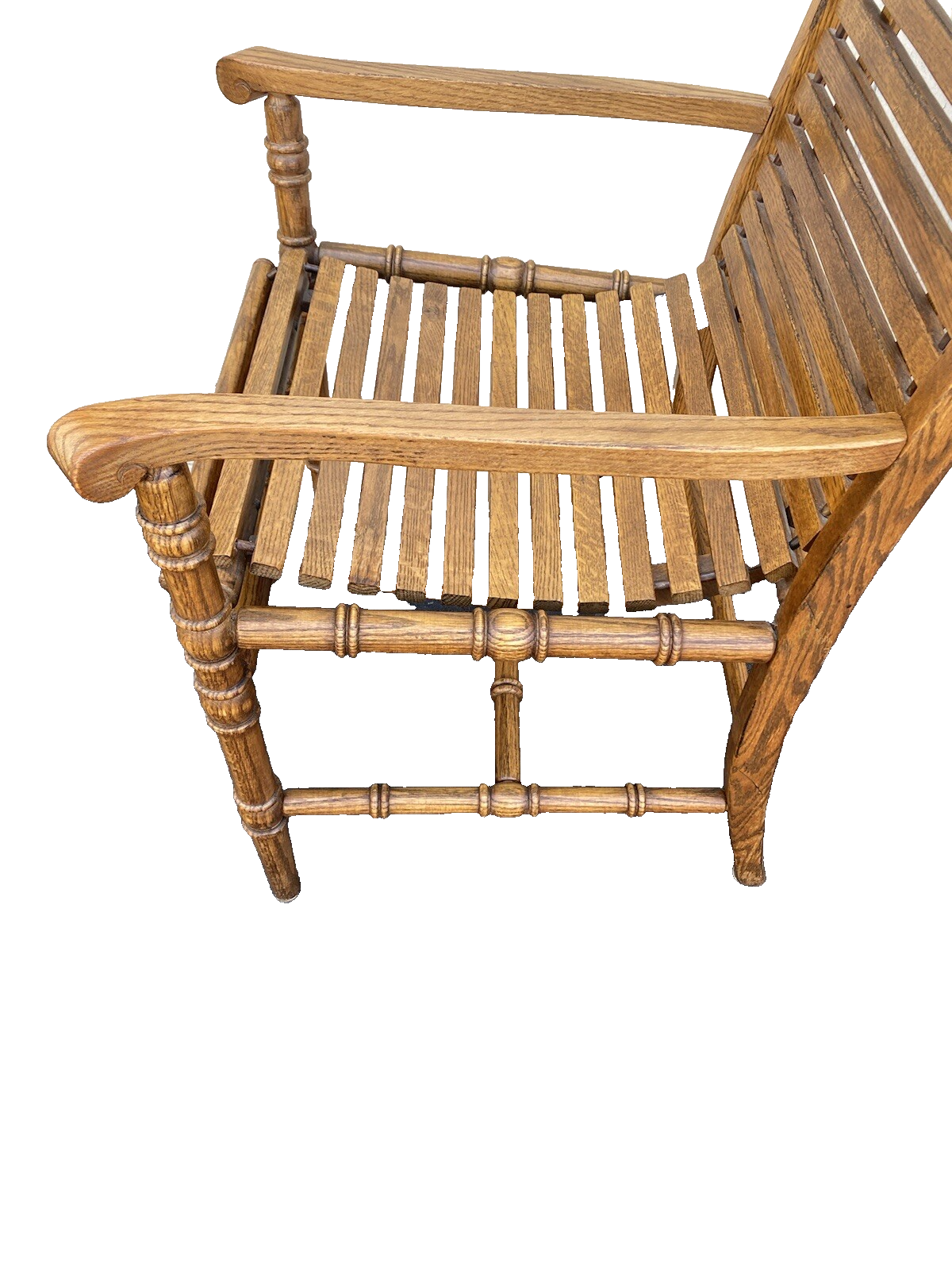 65524 Pair Oak Slate seat Chairs Chair s Armchairs