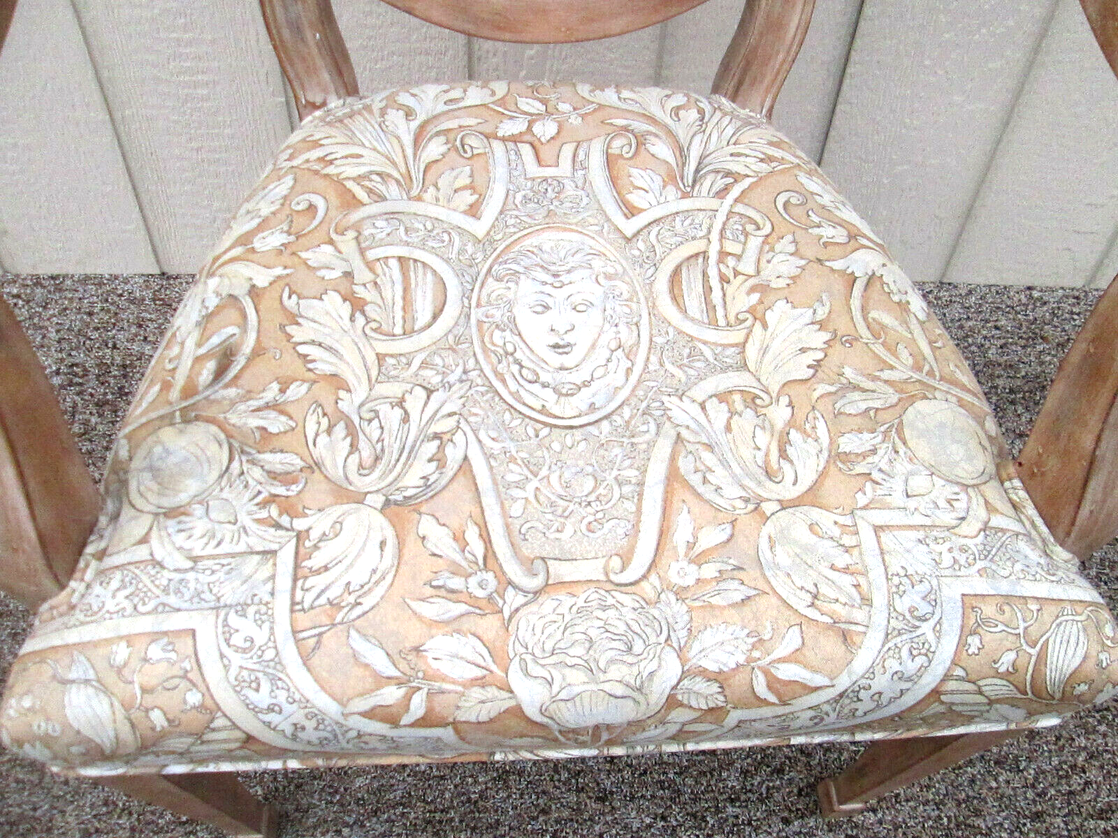 58312 Set of 6 QUALITY Custom Made  Dining Chairs w Original  Factory Finish