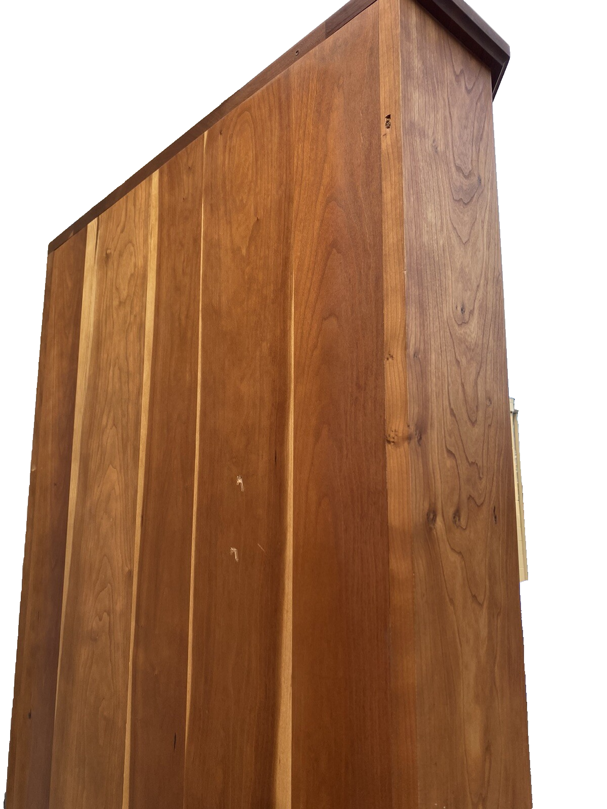 64298 Solid Cherry Corner China Cabinet