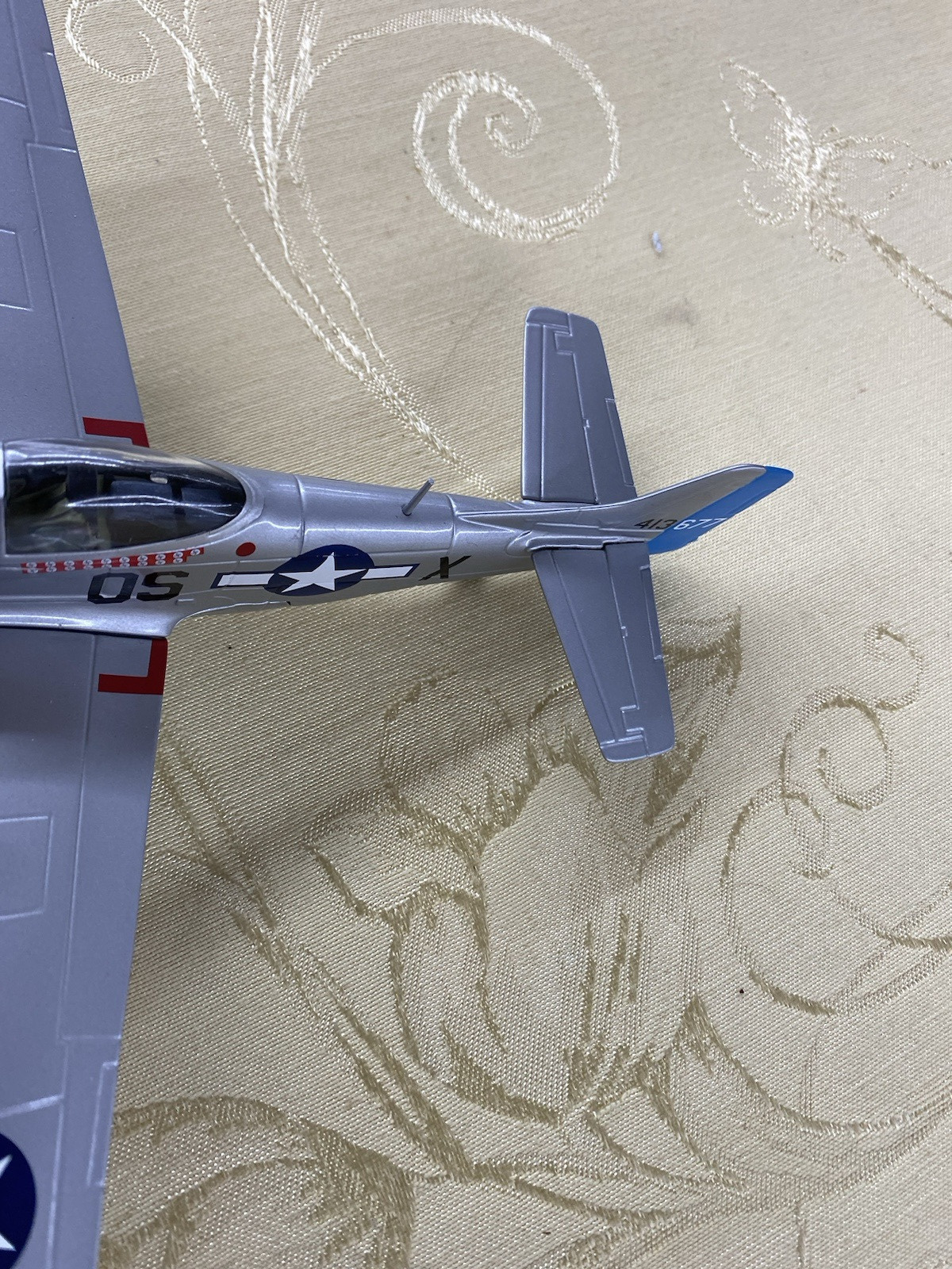 ES 206 : Franklin Mint  FICKLE FANNY P 51 Mustang B11B179  Airplane plane