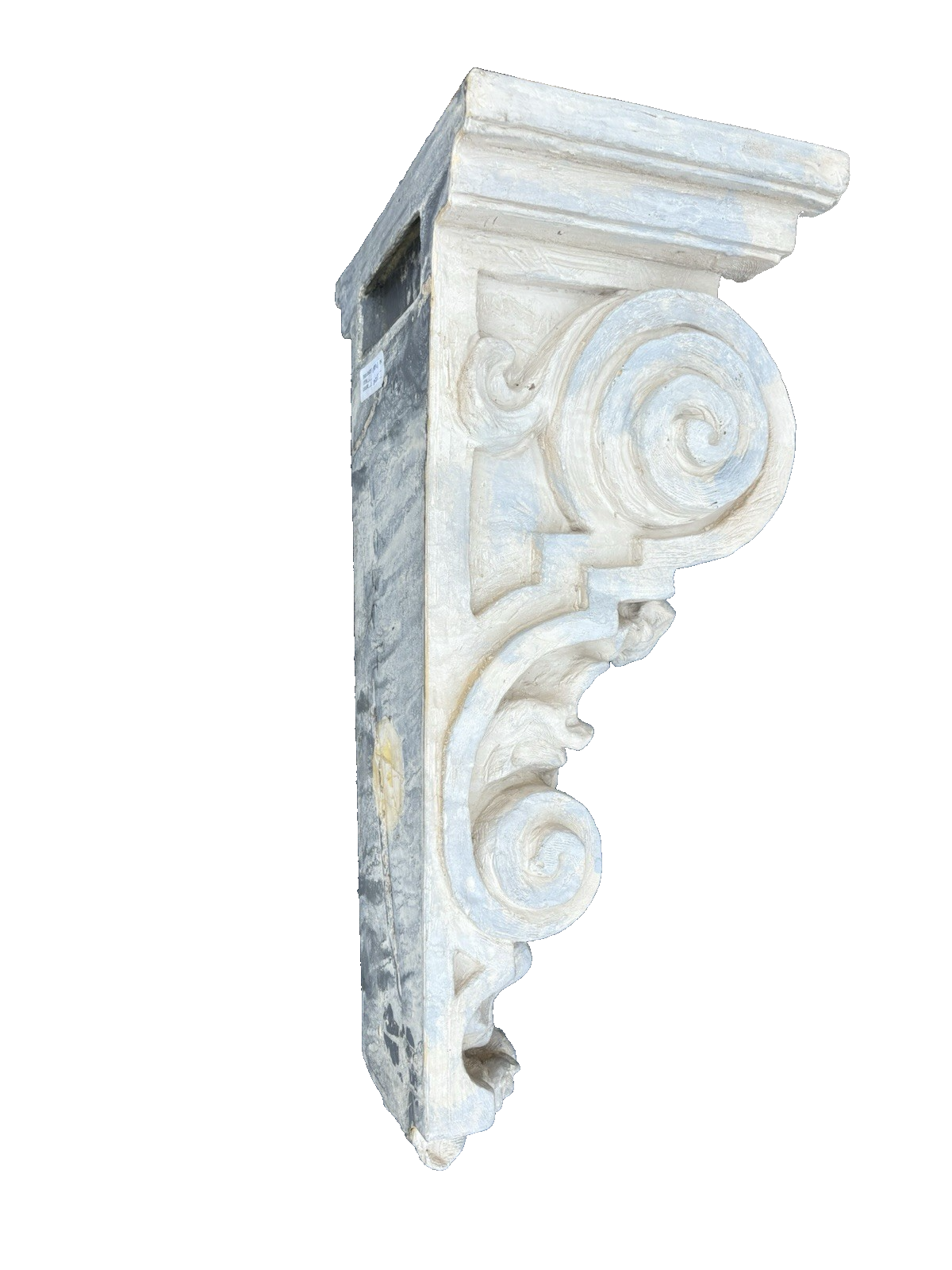 59501 Decorator Architecture Wall Column Whatnot Curio Shelf SIGNED on Back