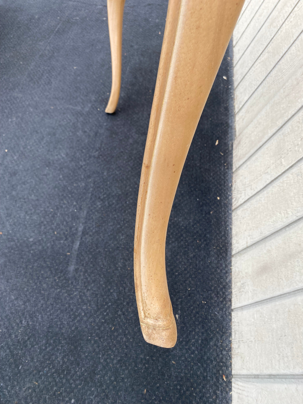 64557   Romantic Shabby Console Hall Table Stand Glass Inserts