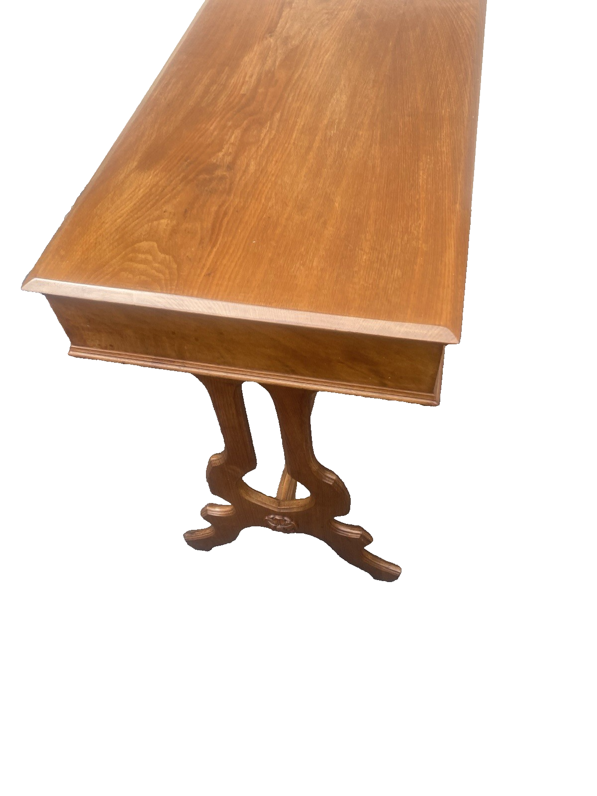 66588 Antique Walnut Victorian Lamp Table Stand