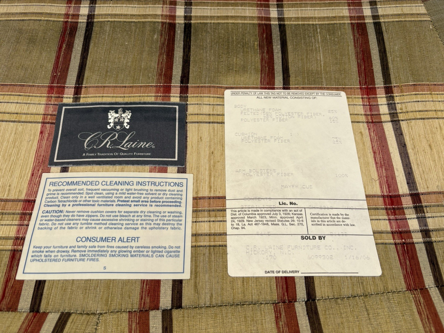 66696 C R LAINE Decorator Armchair Chair