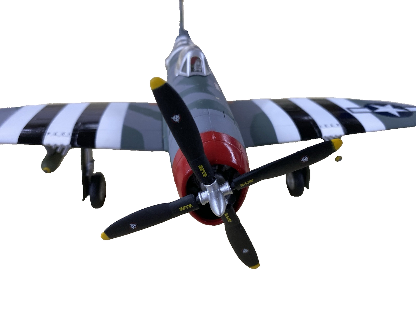 ES 204 P 47 Thunderbolt WW11  Franklin Mint  Airplane Plane B11B295148