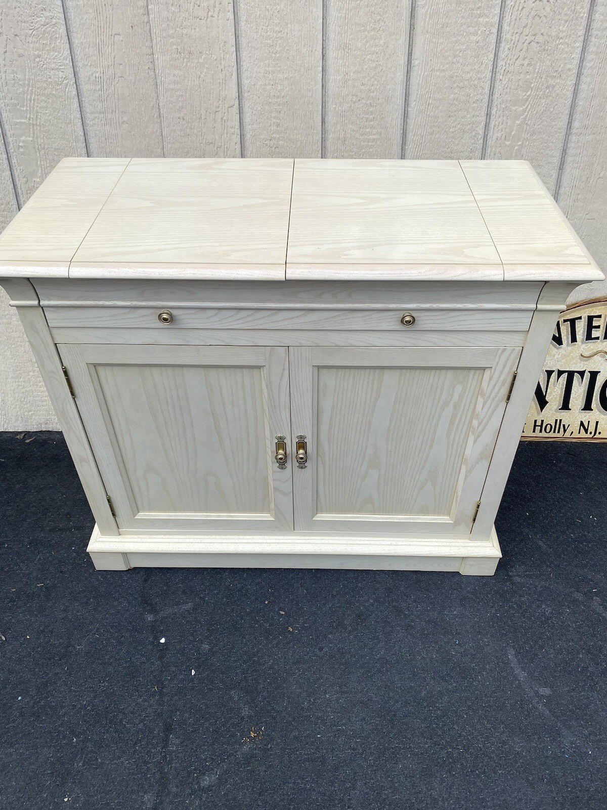 64685 ETHAN ALLEN Decorator Bar Cart Server Sideboard