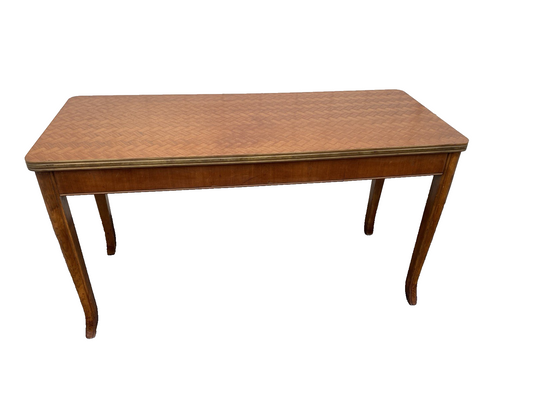 66527   Custom Hand Made ETERNA Console Library Table Stand KON MUNDUS  New York