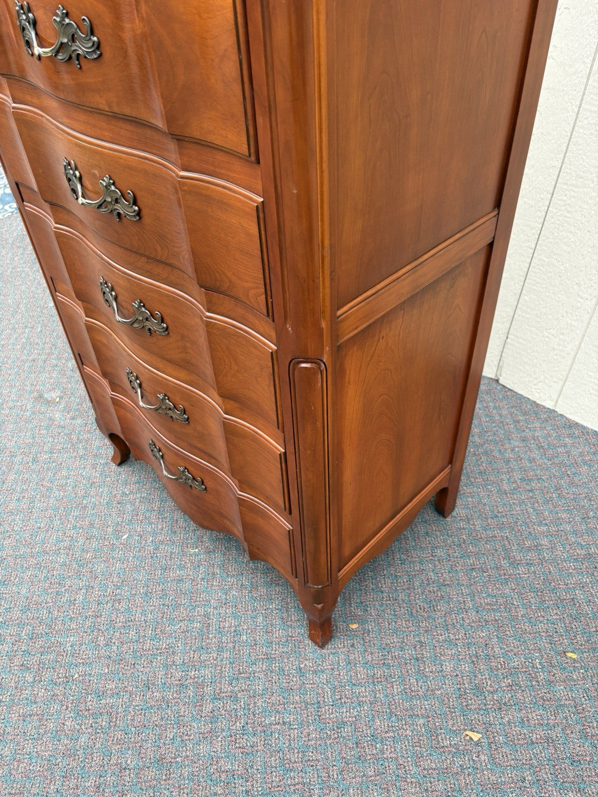 67137 JOHN  WIDDICOMB Cherry High Chest Dresser