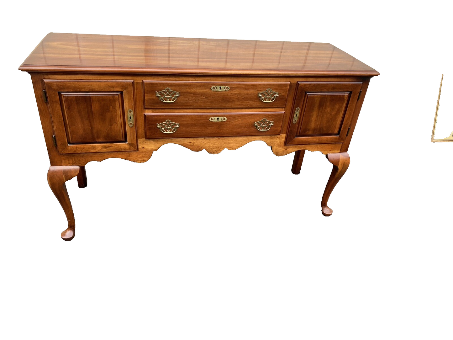 65955   STATTON Centenial  Furniture Solid Cherry Buffet Sideboard Server