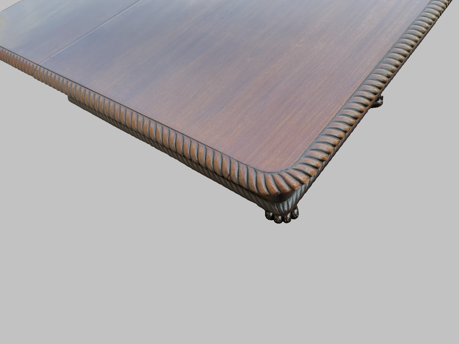 66363 Super Quality Antique Victorian Table w/ 4 Leafs Table top 54" x 110"