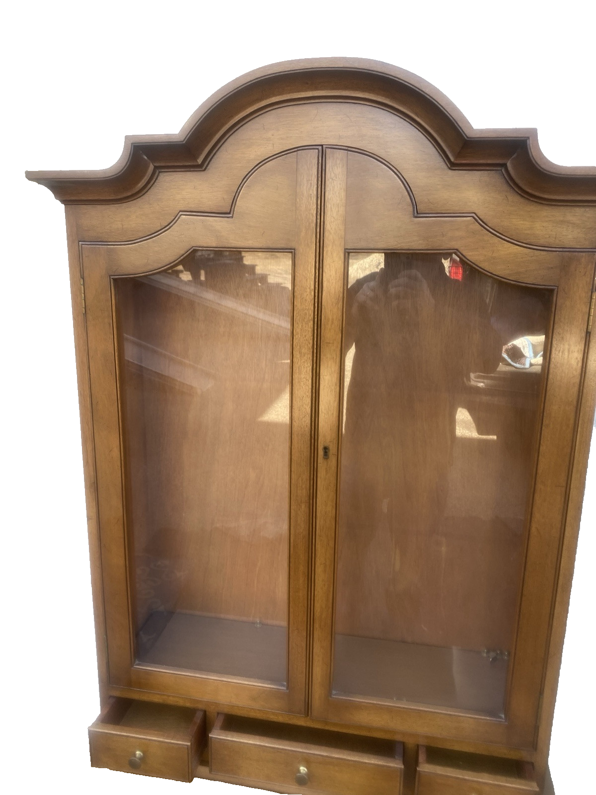 66427 BIGGS Furniture Desk with Bookcase Top