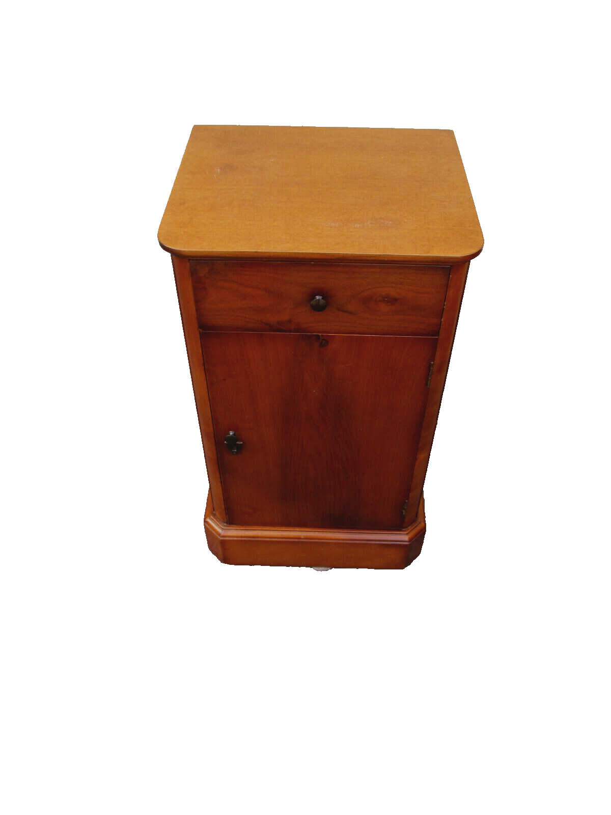 62986  Marble Top BLOOMINGDALES Nightstand End Table Stand