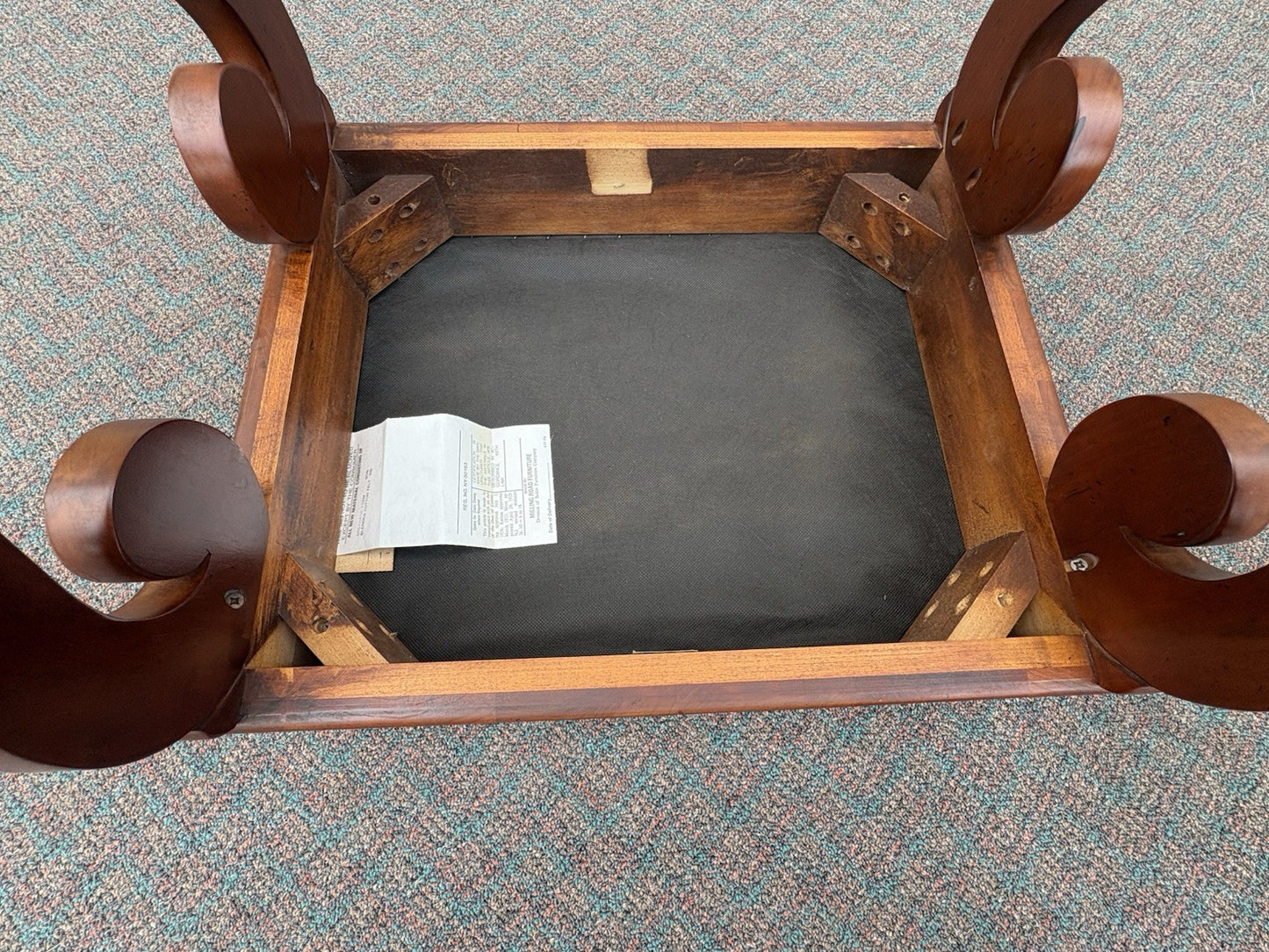 67033  BAKER Furniture Milling Road  Furniture Ottoman Footstool Bench Stool