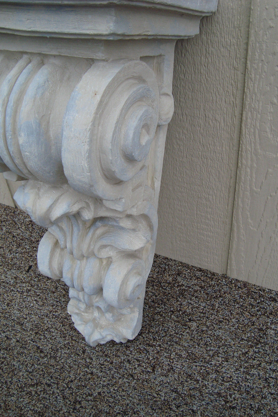 59501 Decorator Architecture Wall Column Whatnot Curio Shelf SIGNED on Back