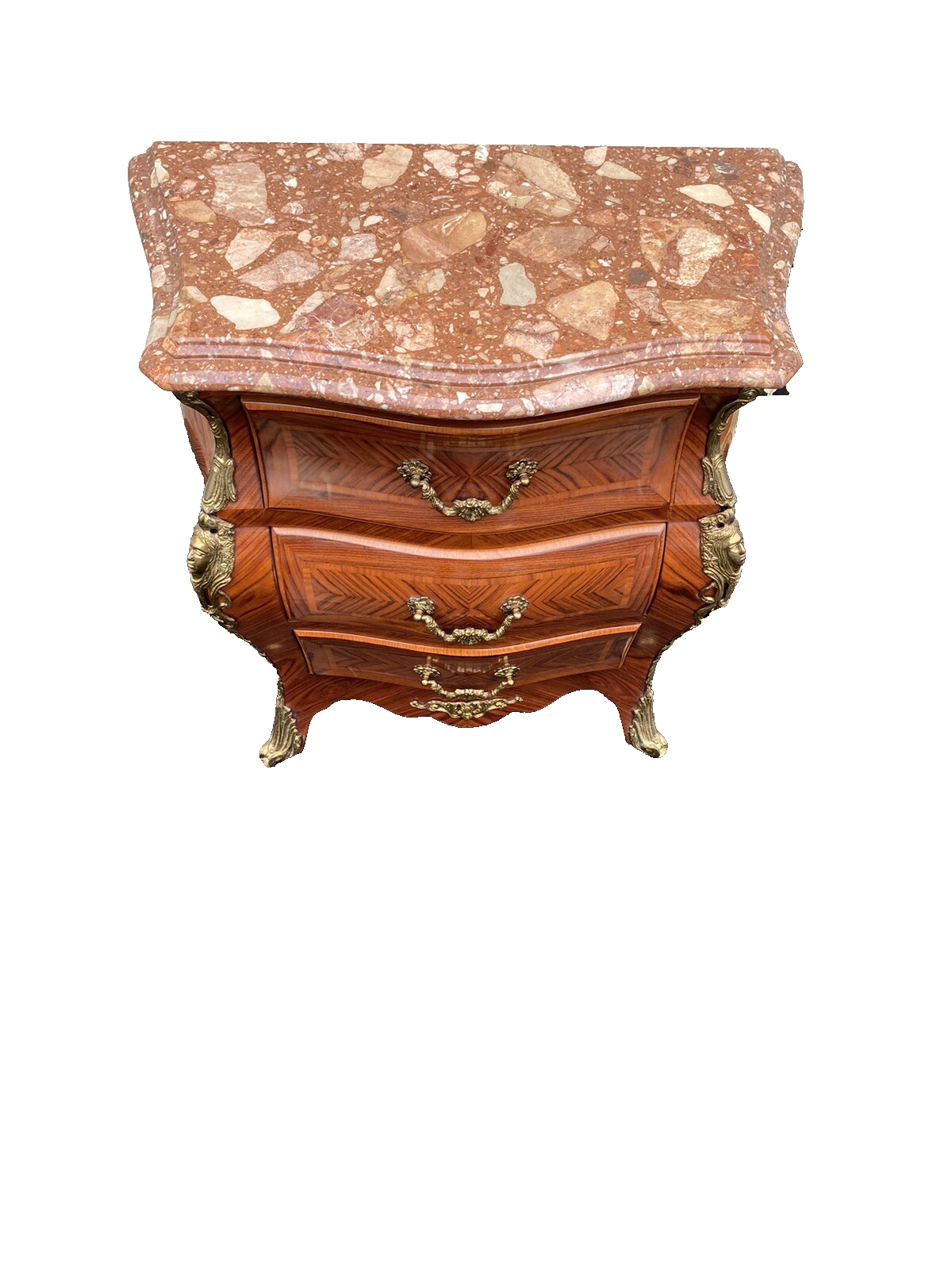 65900 Quality Marble Top Nightstand End Table Stand