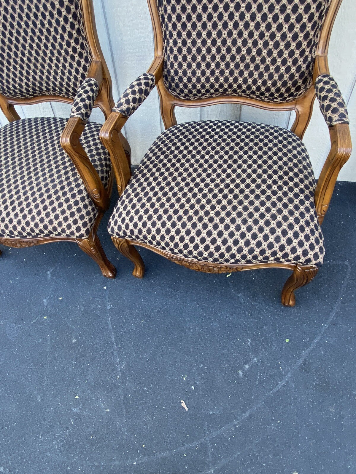 65252 Pair Bergere Armchair Chair