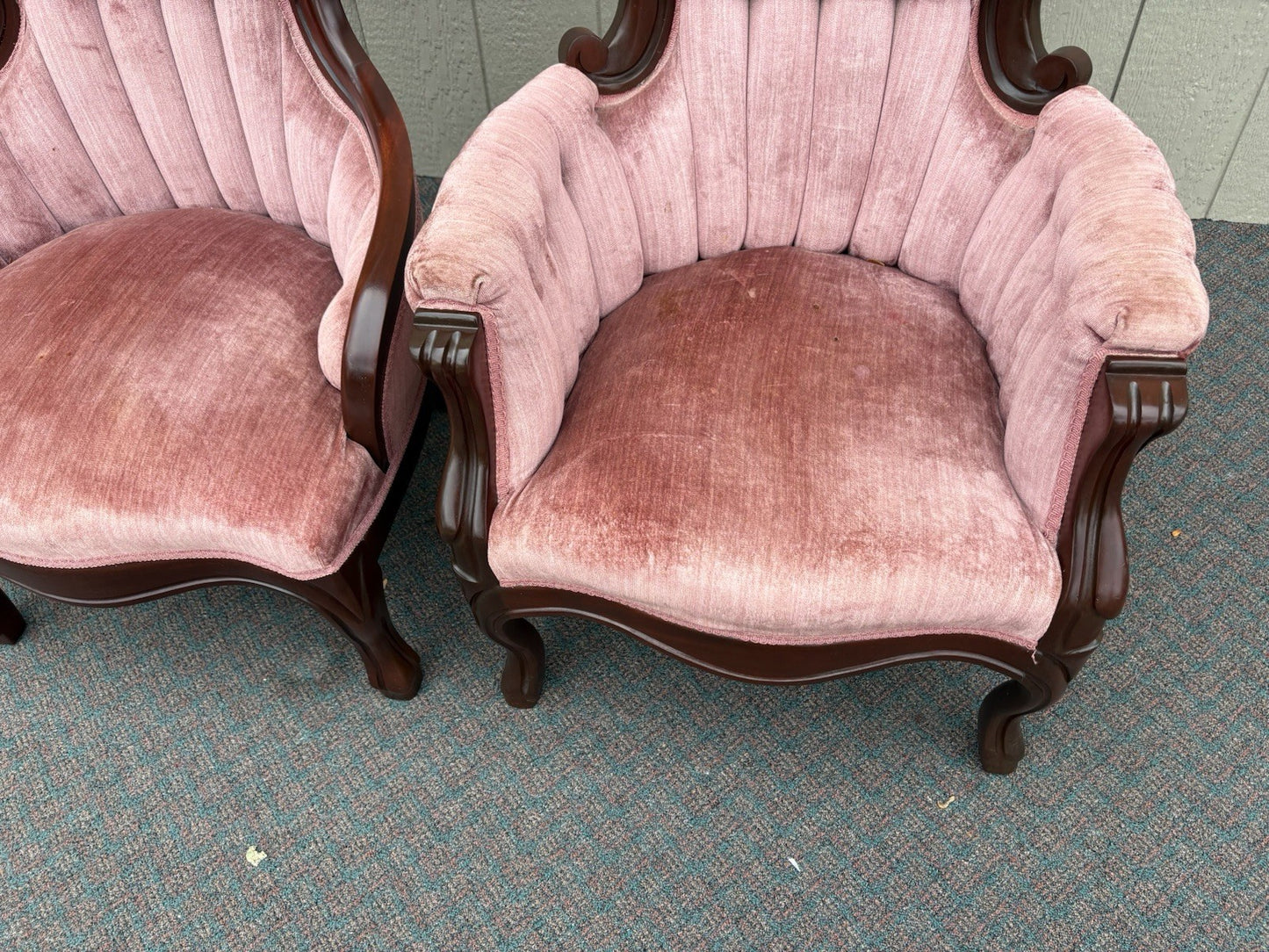 67145  PAIR   Victorian Classics  Victorian Style Chair Chairs
