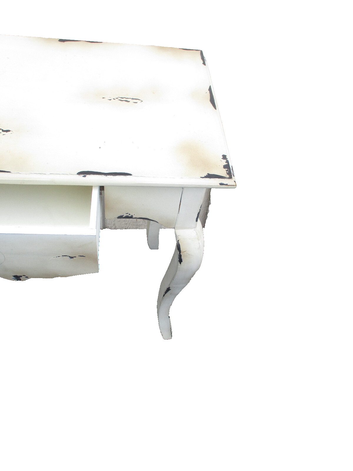 64249 Decorator White French Country Sofa Hall Table