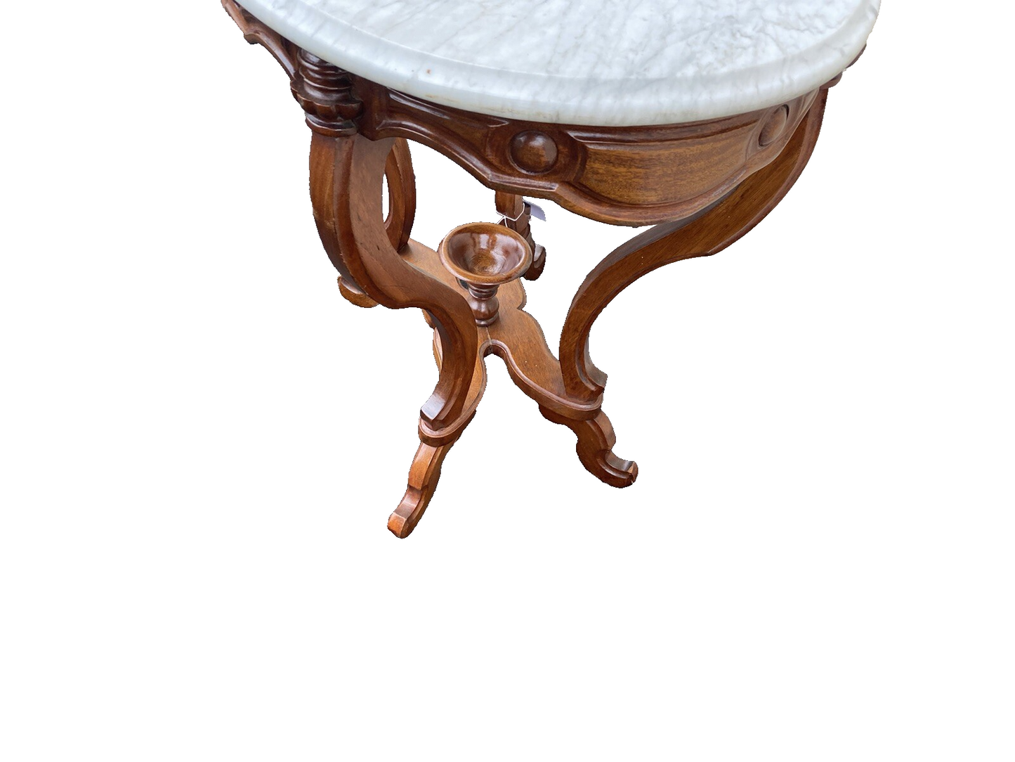 65035 Antique Victorian Walnut Lamp Table Stand