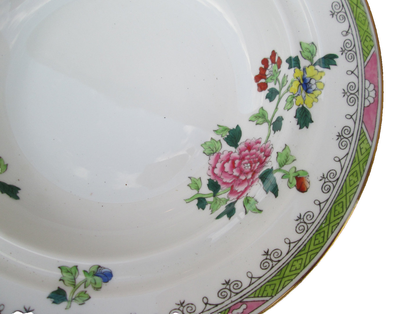 MS:  7 Pieces THOMAS GOODE LONDON SPODE COPELAND SET TEAPOT COVERED DISH CREAMER