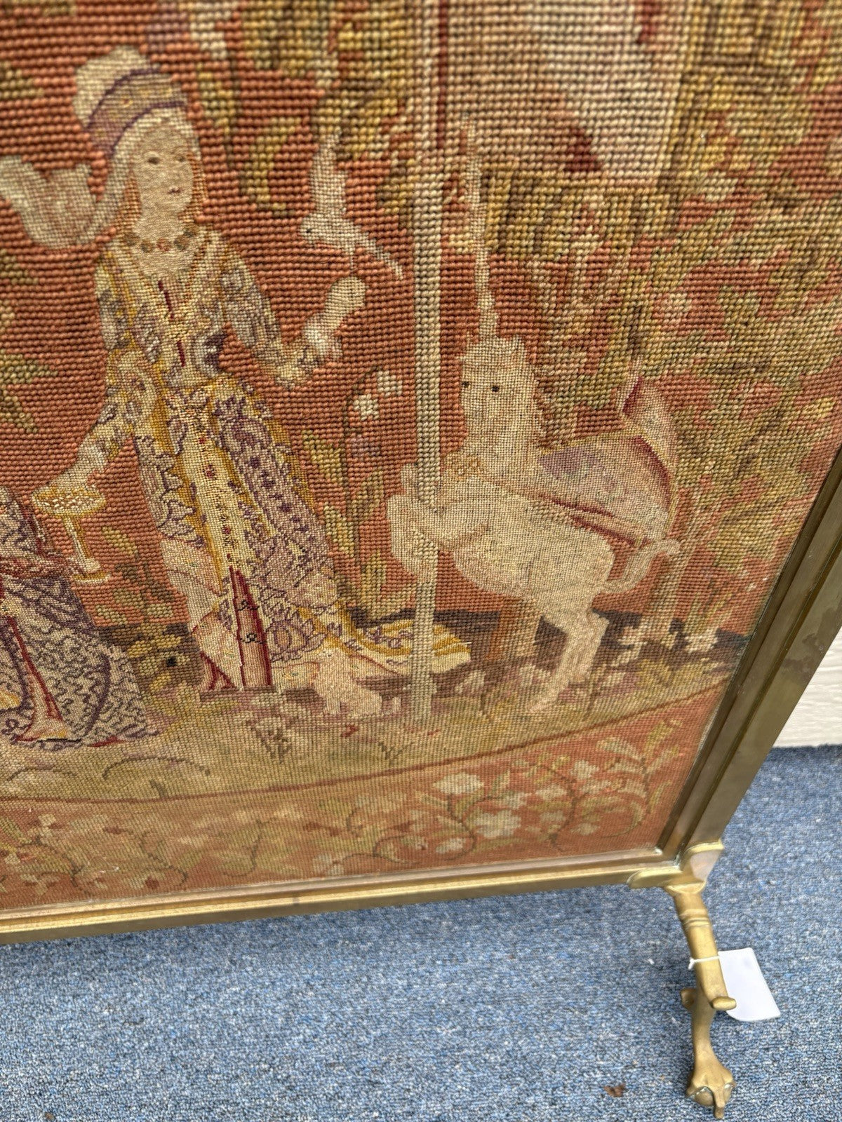 65585 BRONZE Custom Hand Made Fireplace Screen Room Divider