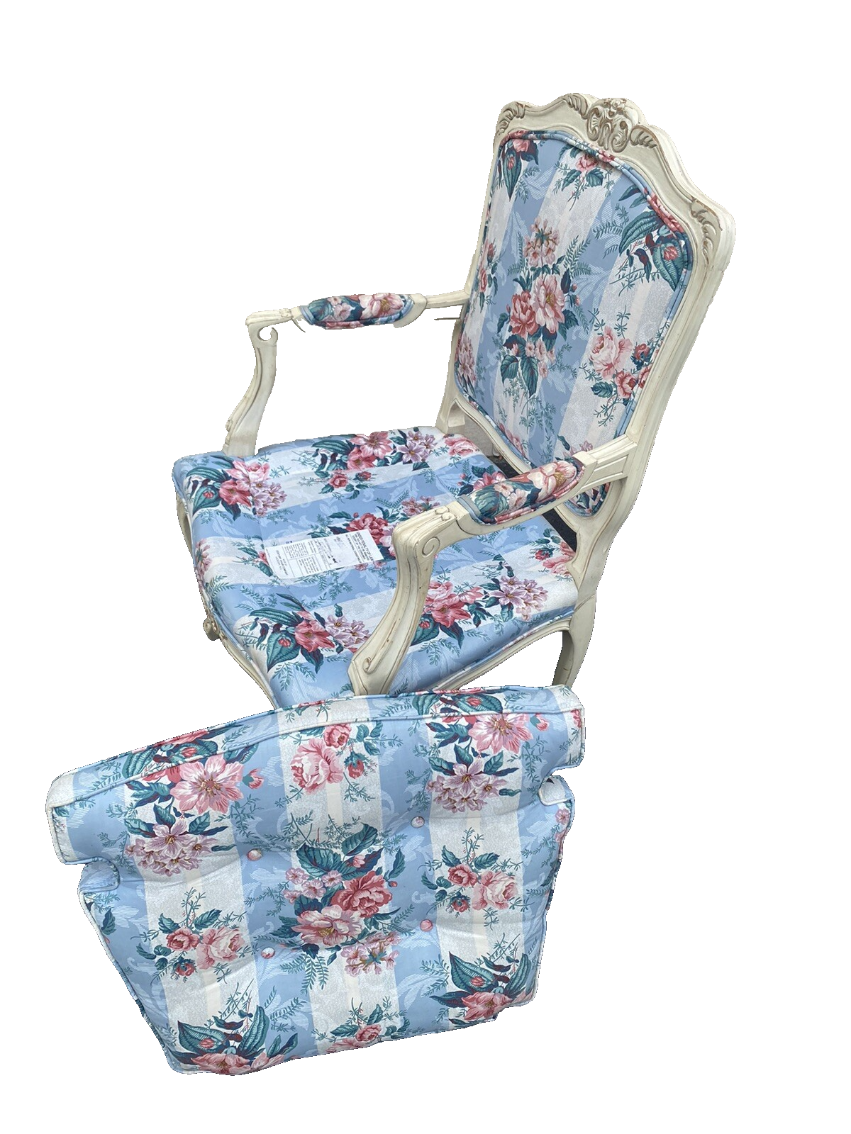 65675 Set of 6 Century Furniture Dining Chairs Louis XV