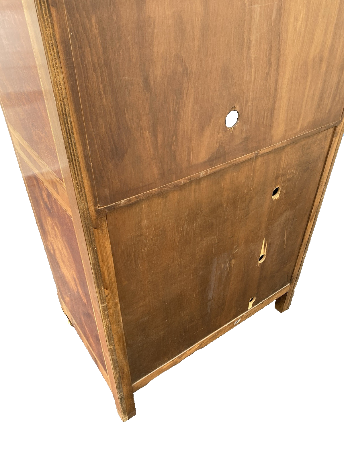 66380 Inlaid 2 door Storage Cabinet Liquor Cabinet  Chest