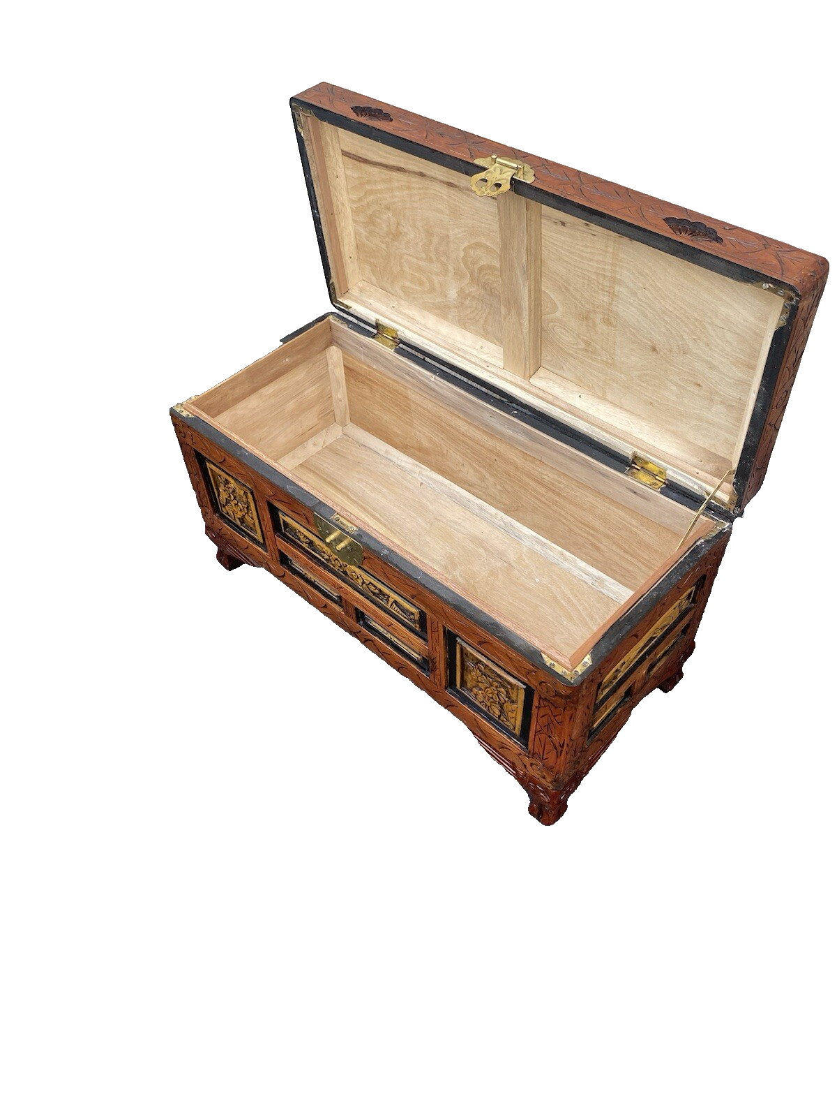 65684 Oriental Storage Blanket  Chest Trunk Cabinet