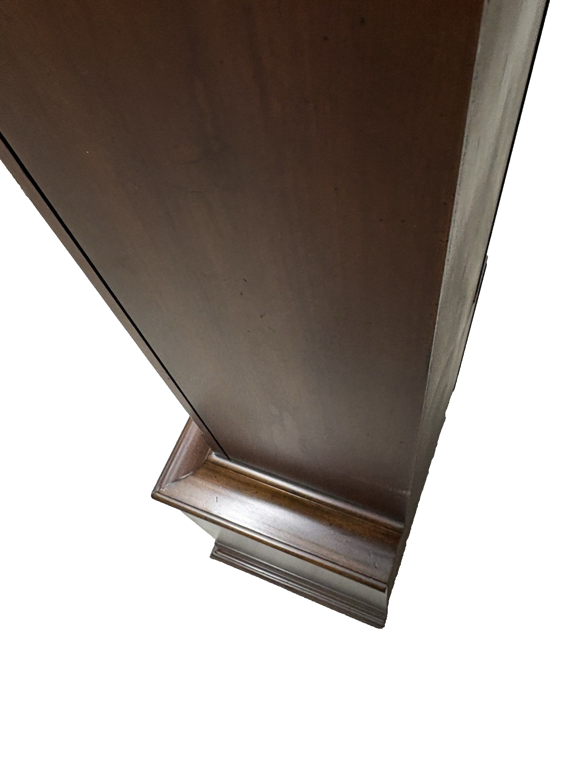 57046 TREND Mahogany Grandfather Clock Good Working Condition.