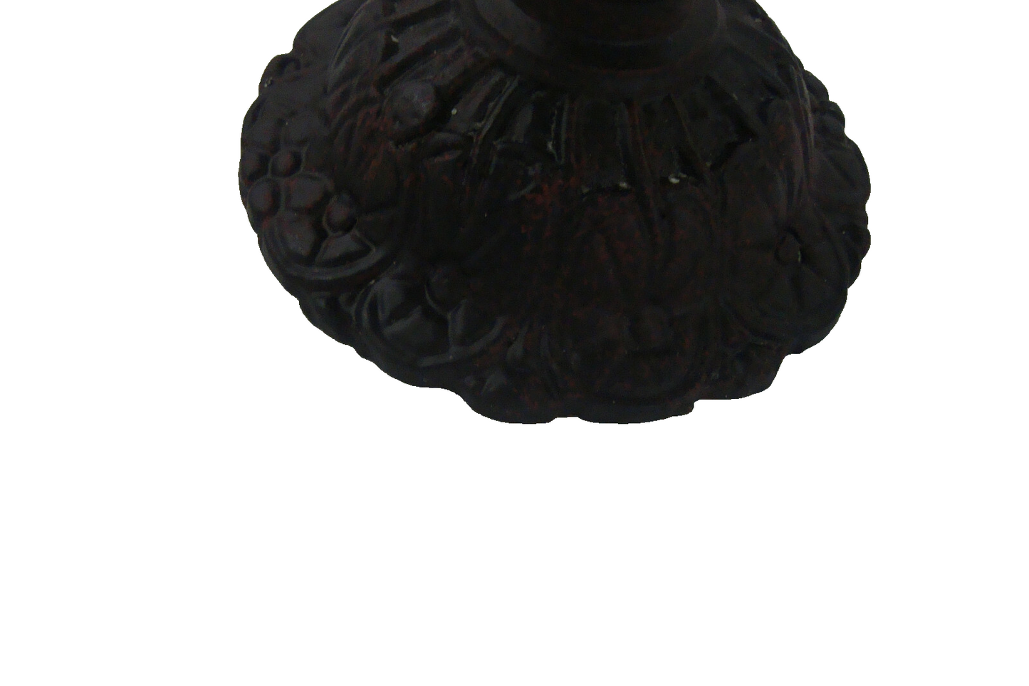 61929 Pair Candelabra Lamps with Glass Prisms