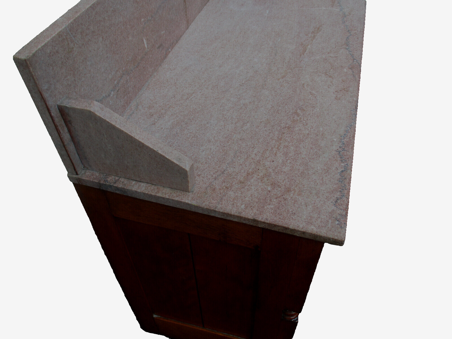 63604 Antique Victorian Walnut Washstand Chest Dresser