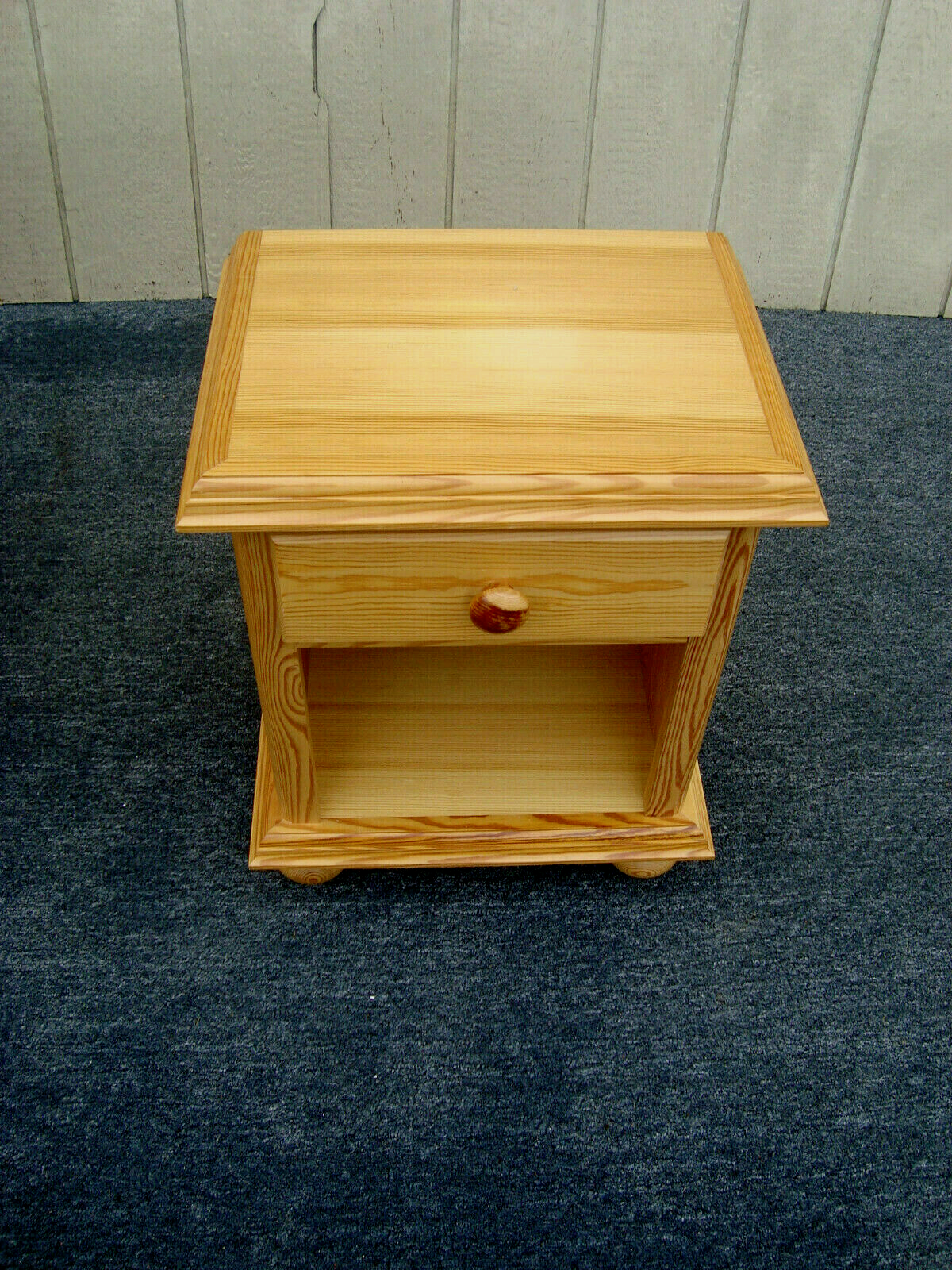 61638  Pine Nightstand End Table Stand