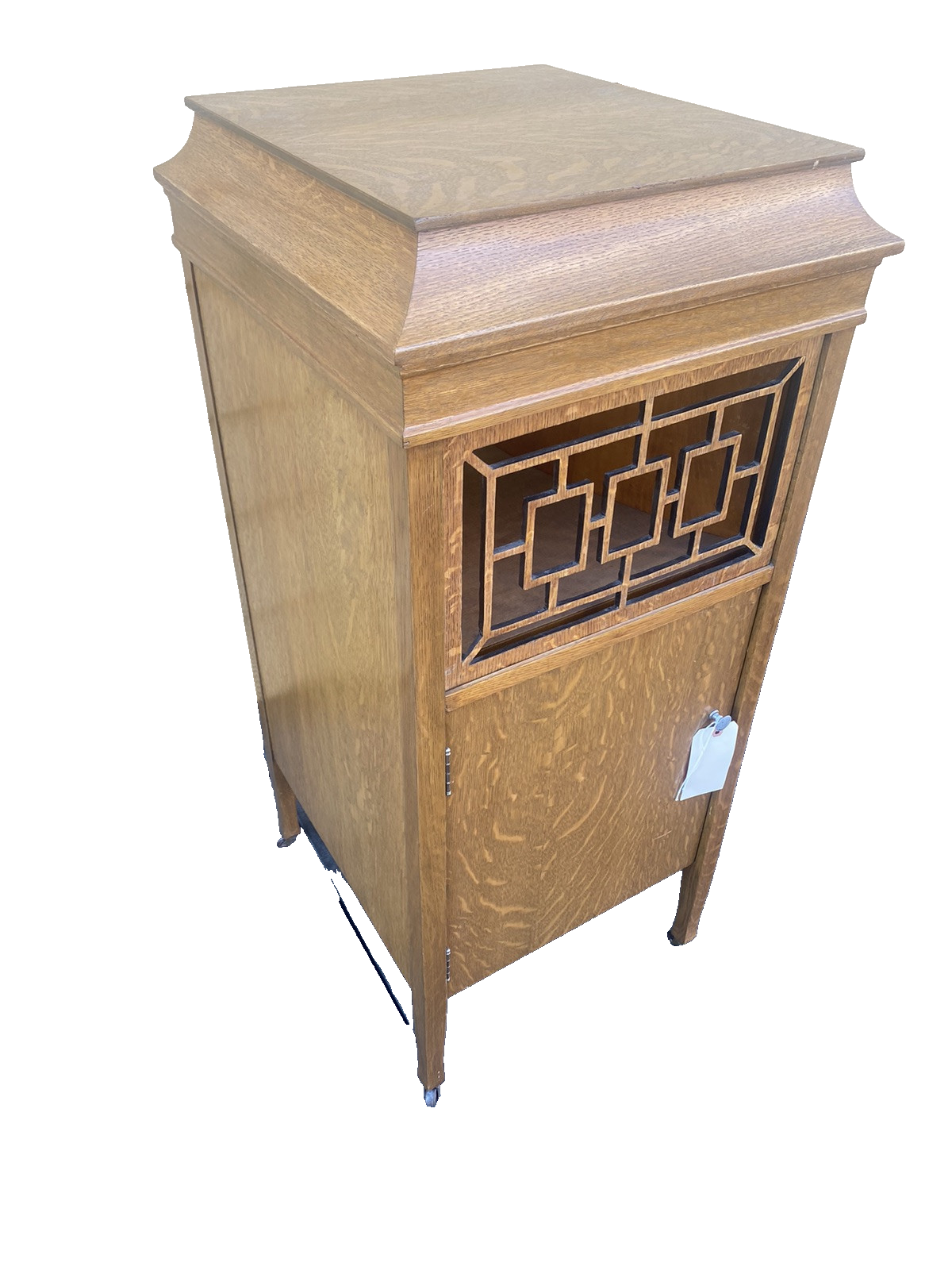 63818 Antique BRUNSWICK Oak Victrola PHONOGRAPH
