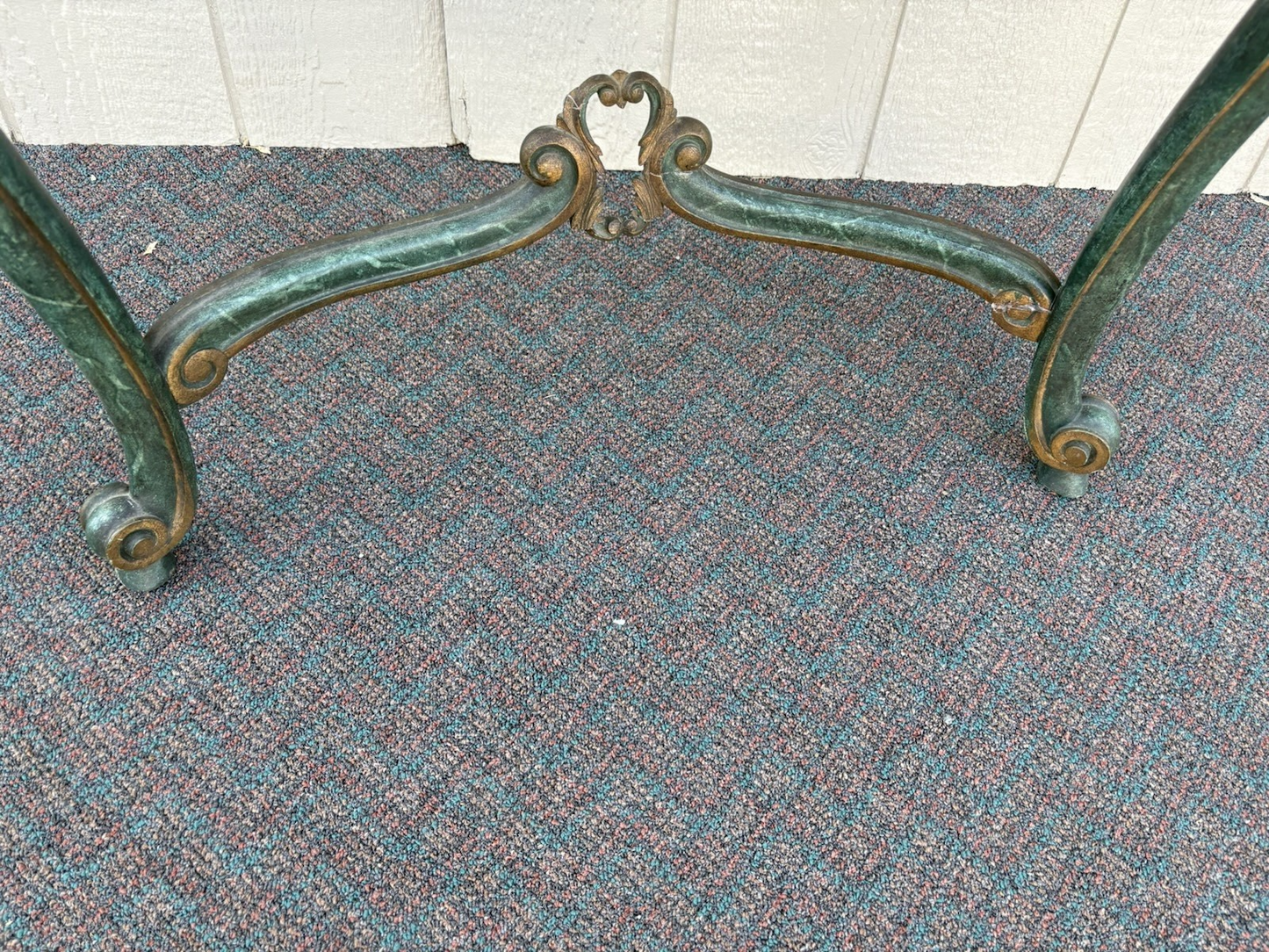 65902 Pair Decorator Hand Made Corner Table Stand s Shelf