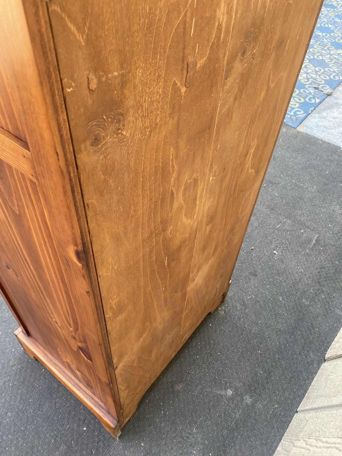 65846 Pine Lingerie High Chest Dresser