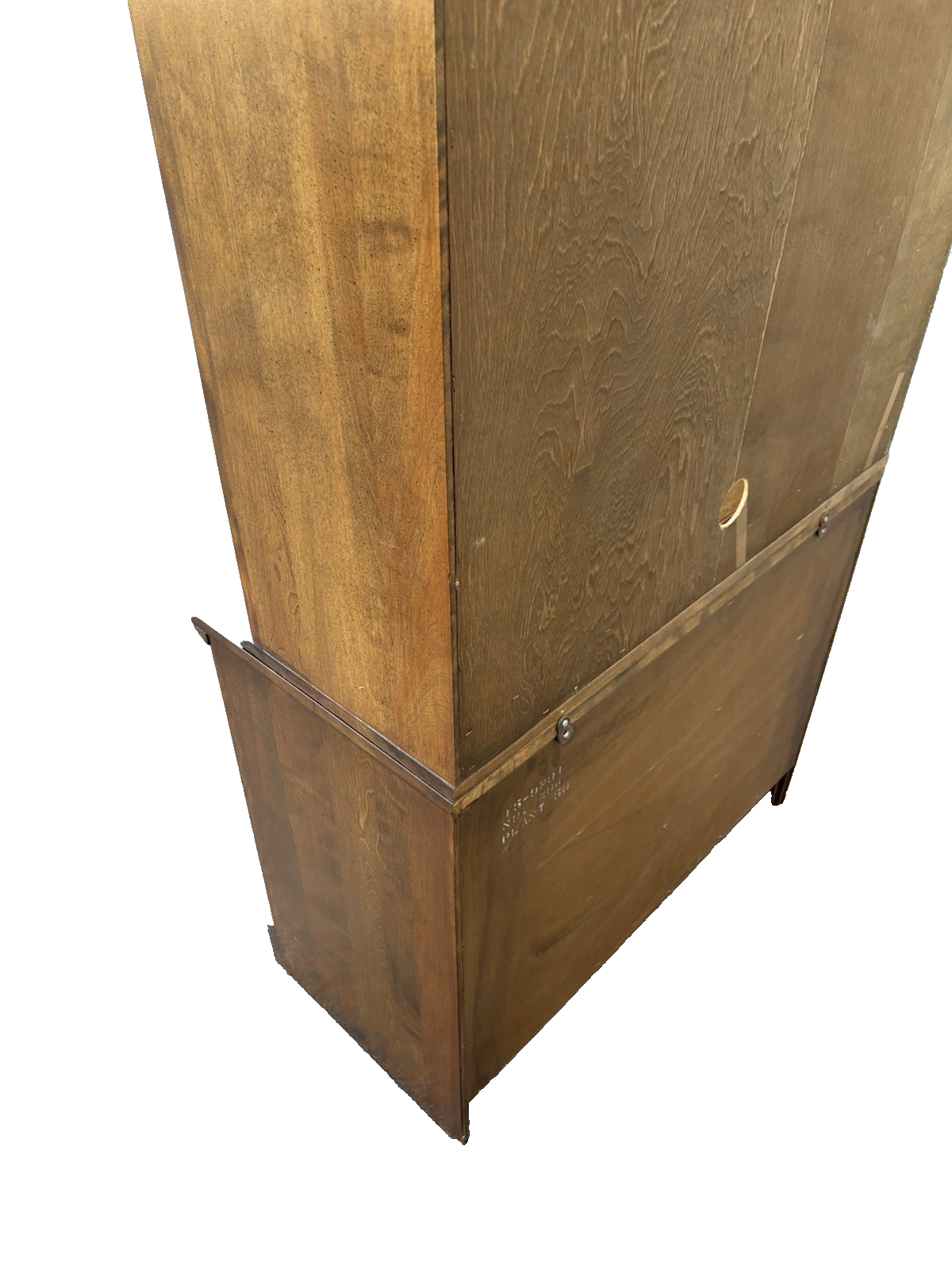 66952 ETHAN ALLEN Bookcase Curio China Cabinet Chest