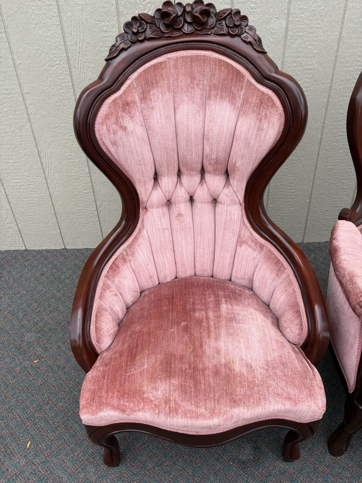 67145  PAIR   Victorian Classics  Victorian Style Chair Chairs