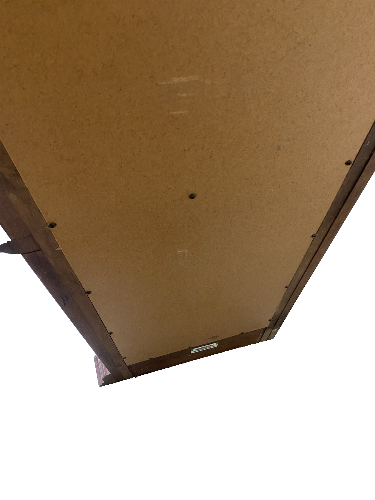 64464 ETHAN ALLEN Mahogany Brittish Classics Corner Cabinet Curio