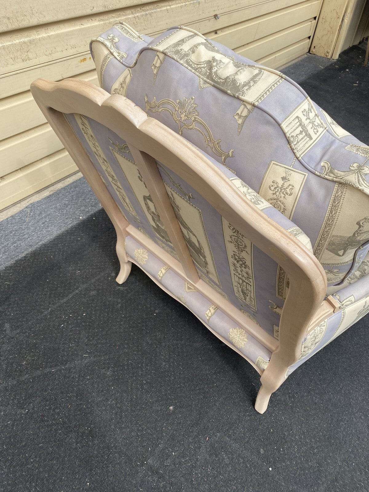 65814    NORWALK Furniture Decorator Bergere Armchair