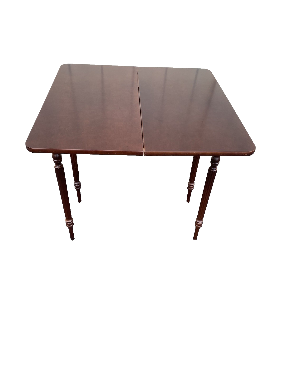 66470 BOMBAY Furniture Mahogany Flip Top Game Table Stand