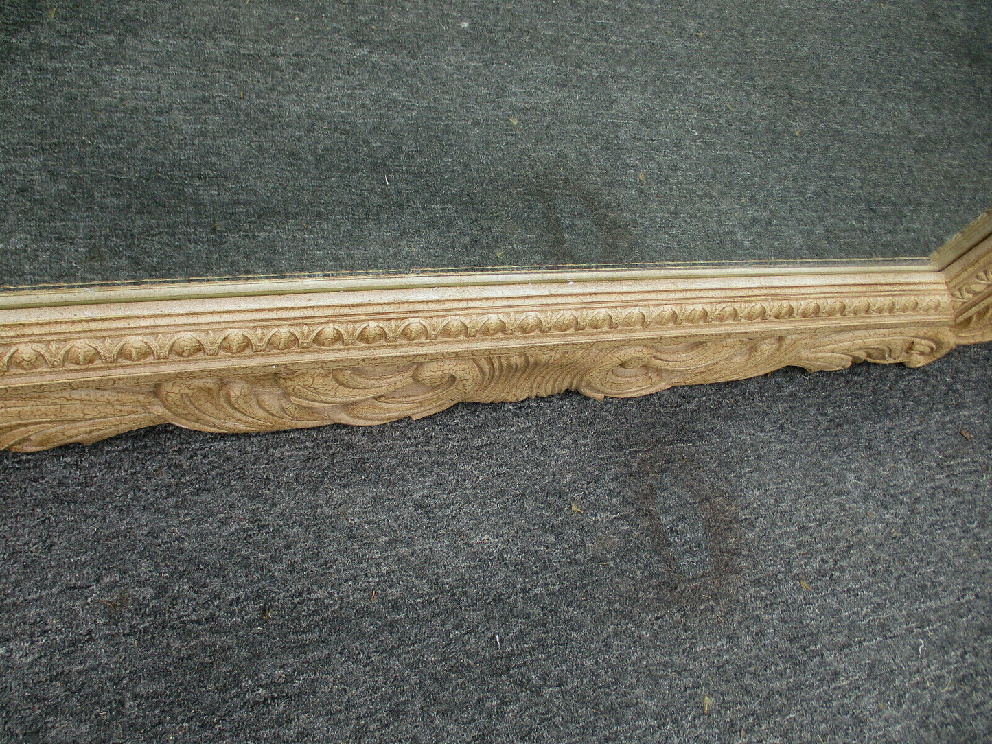 62937 Large Decorator Shell Top Mirror 45 x 57